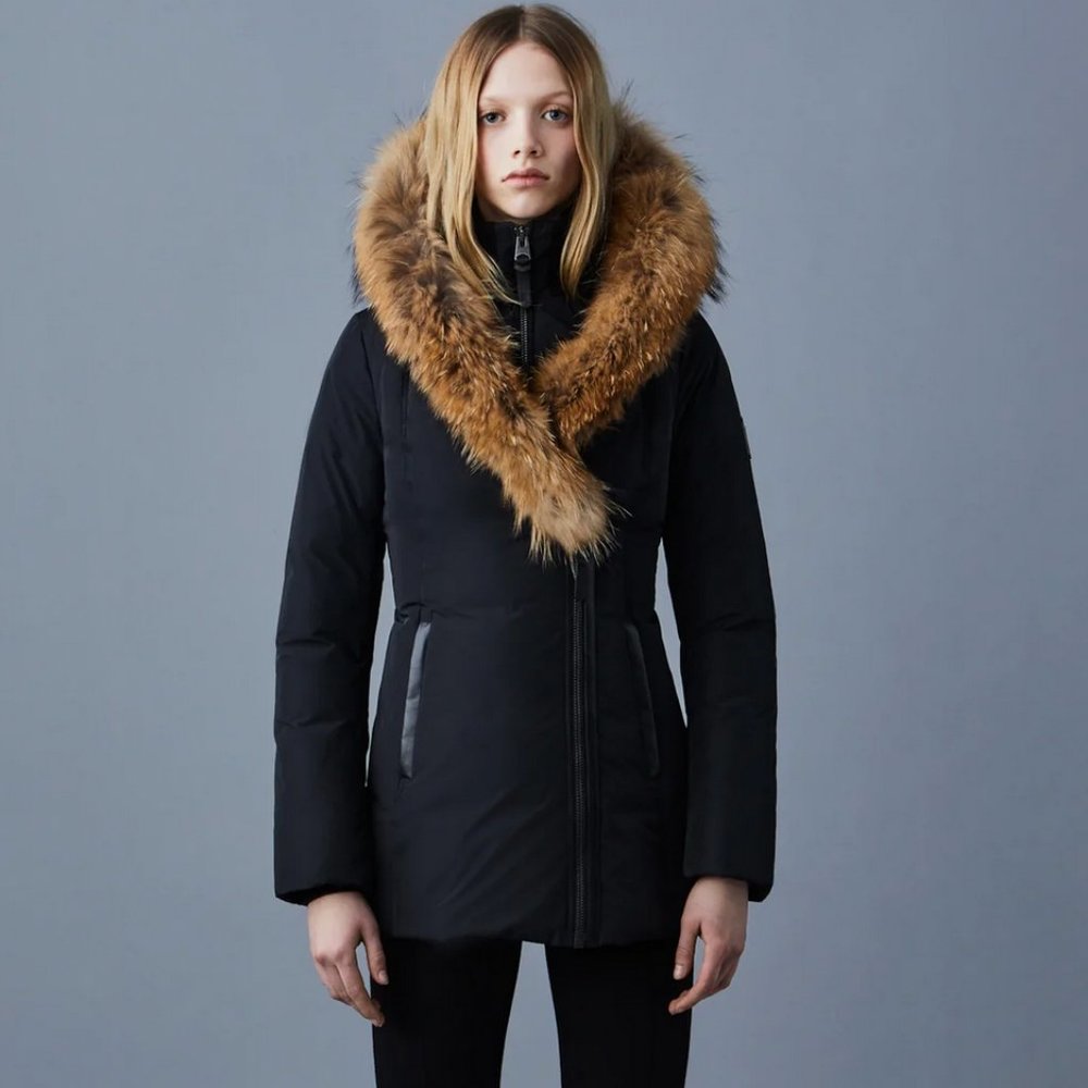 MACKAGE ADALI-F BLACK XL - BRAND NEW LADIES JACKET/COAT - Picture 2 of 11
